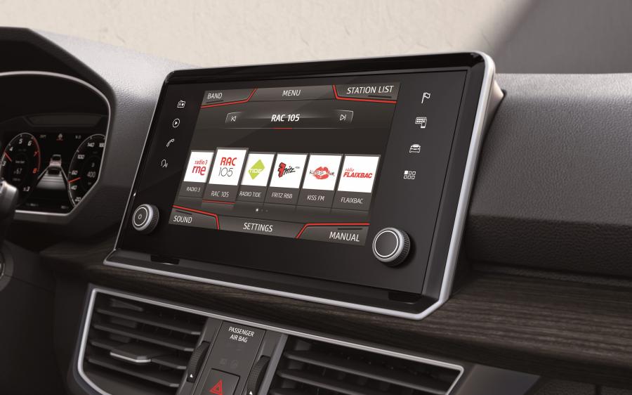 Детали интерьера Seat Tarraco FR Sport 2020 года  (WW) (фото 10 из 14)